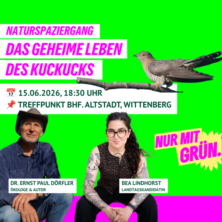 Einladung: „Das geheime Leben des Kuckucks“